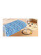 Dimcol Blanket Nursery Swaddling Blankets Fleece Light Blue 110x70cm