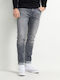Men's Jeans Pants with Slim Fit Grey