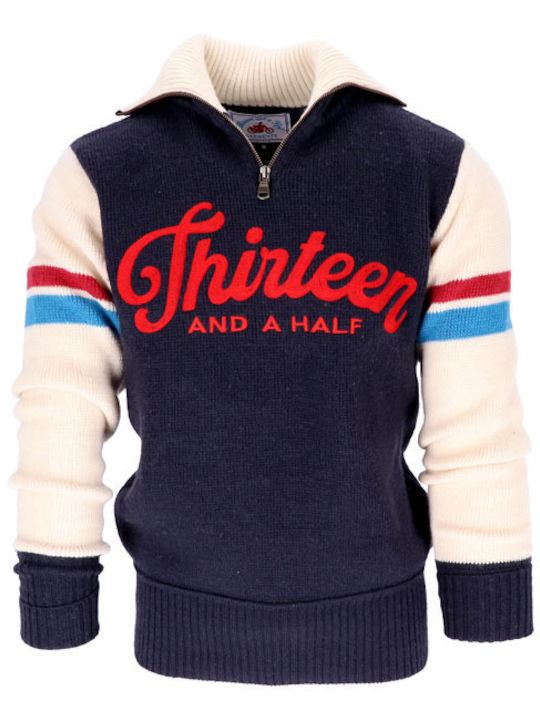 Long Sleeve Sweater Navy Blue