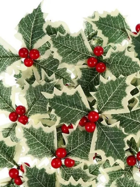 Christmas Decorative Mistletoe 13cm Leaves 25pcs