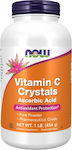 Now Foods Vitamin C Crystals Βιταμίνη για Ενέργεια & το Ανοσοποιητικό 454gr