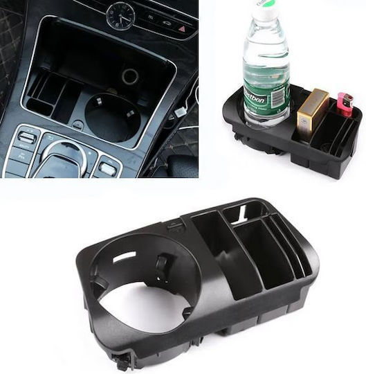 Car Cup Holder Multiple use 1 Position for Console in Black Color