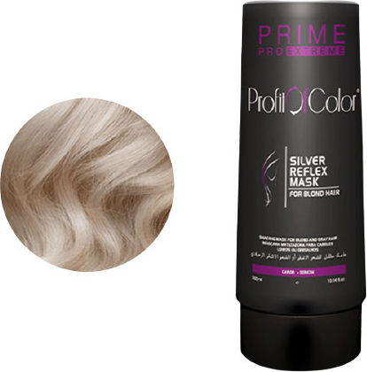 Prime Pro Extreme Profit Of Color Silver Reflex Hair Mask for Color Protection with Peptides 300ml