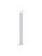 Ideal Lux Outdoor Floor Lamp Small Post LED 9W with Warm White Light IP54 White