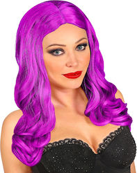Roxy Carnival Wig Curly Purple