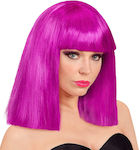 Showgirl Cleopatra Carnival Wig Straight Purple