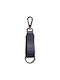 7.Dots Keychain Leather Navy Blue