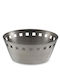 Max Home Ψωμιέρα Inox σε Γκρι Χρώμα 20x20cm