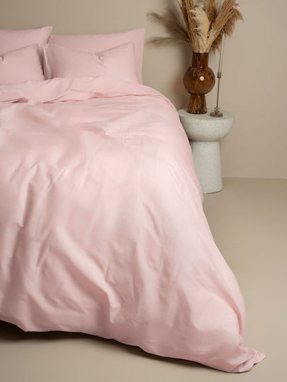 Sunshine Duvet Cover Cotton Double 200x250 Feelings Powder