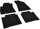 Rigum Set of Front and Rear Mats 4pcs for Kia Niro 2022+ Black