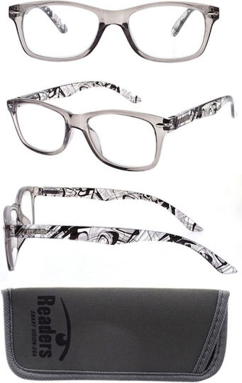 Readers Women's Reading Glasses +1.00 in Gray color RD155