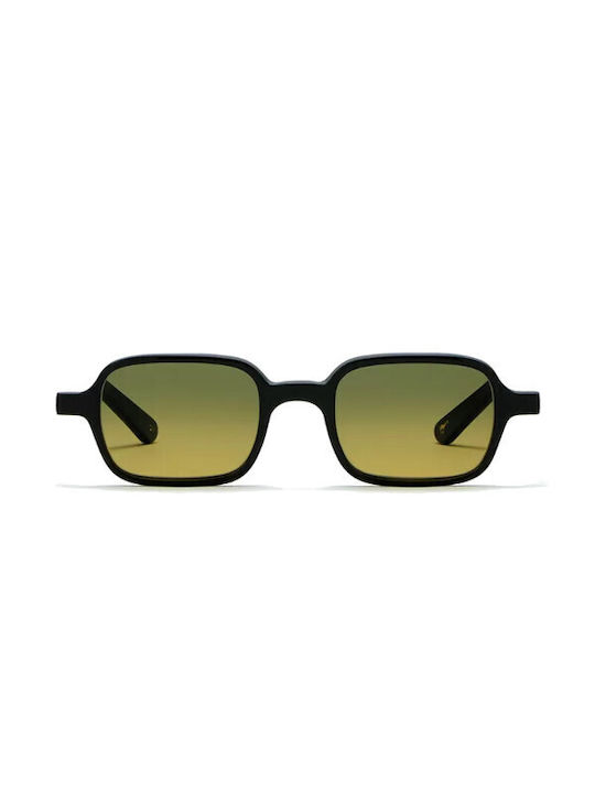 Marrakech Unisex Γυαλιά Ηλίου με Κοκκάλινο Σκελετό Black Yellow