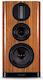 Wharfedale Aura 2 S019.31755 Pair of Hi-Fi Speakers Floor 3 No of Drivers W28.6xD30xH56cm. Gloss Walnut