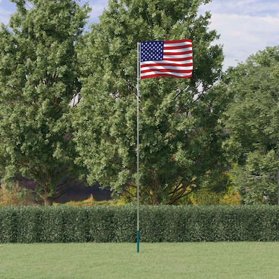 Polyester Flag of Flag Pole with Stake