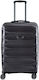 Delsey Expandable Medium Travel Suitcase Hard C...