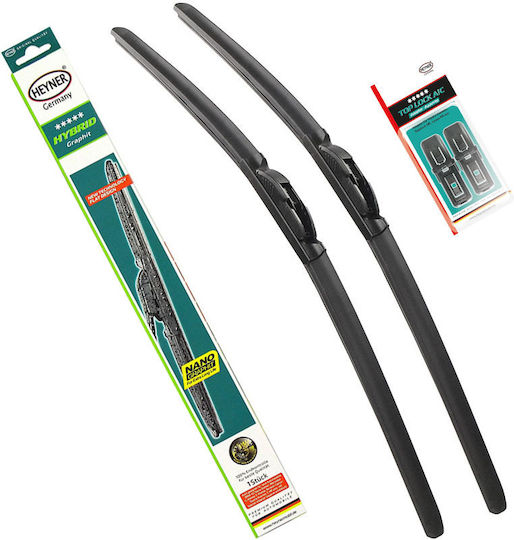 Heyner Hybrid Σετ Μπροστινοί Υαλοκαθαριστήρες Αυτοκινήτου 650mm/400mm
