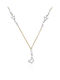 cu design Fluture Placat cu aur cu Perle