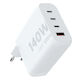 Xtorm Φορτιστής Χωρίς Καλώδιο GaN με Θύρα USB-A και 3 Θύρες USB-C 140W Power Delivery / Quick Charge 3.0 Λευκός (XEC140 GaN2 Ultra)