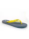 Twist Flip Flop Ανδρικά Flip Flops Grey-Yellow