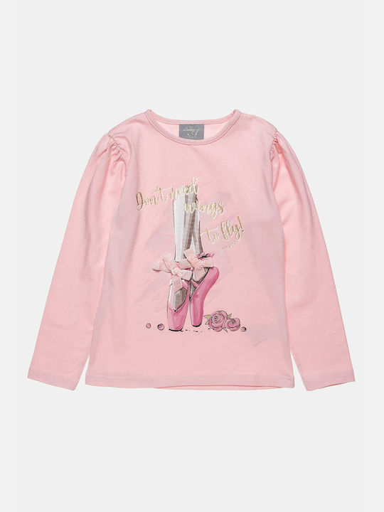 Alouette Kids T-shirt Long Sleeve Pink