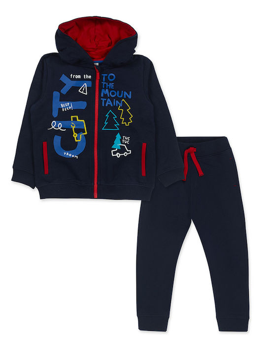 Tuc Tuc Kids Sweatpants Set Blue 2pcs