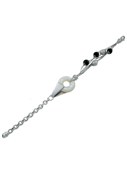 Bracelet Chain made of White Gold 14K