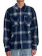 Long Sleeve Overshirt Blue