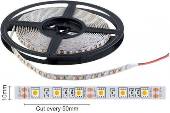 Spot Light Ταινία LED 24V Θερμό Λευκό Φως 1m Τύπου SMD2835