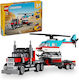LEGO Creator Flatbed Truck With Helicopter για 7+ Ετών 270τμχ