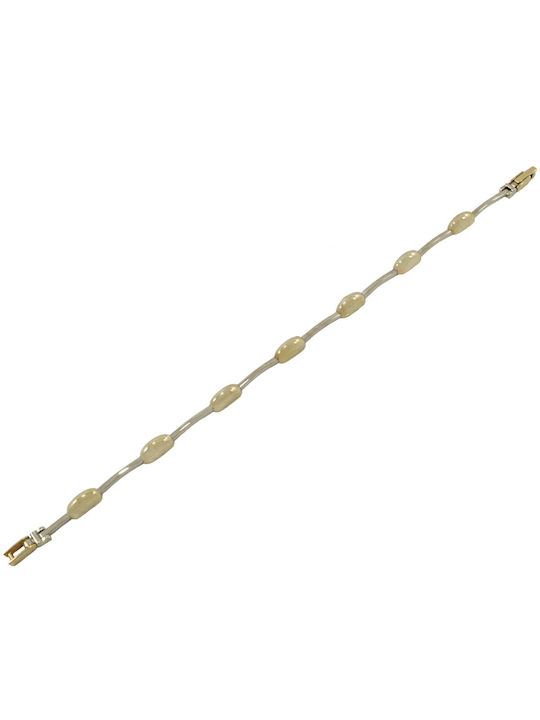 Damen Armband Kette aus Gold 14K