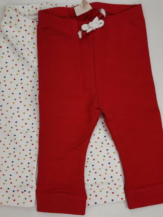 Zippy Set de Leggings pentru Copii Lungi κόκκινο