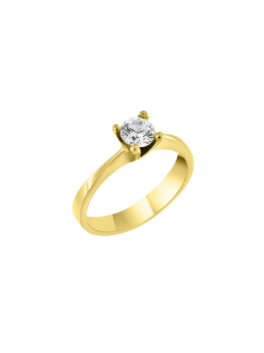 Single Stone from Gold 14K