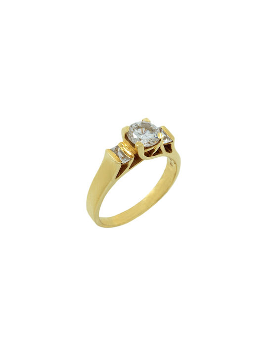 Single Stone from Gold 14K