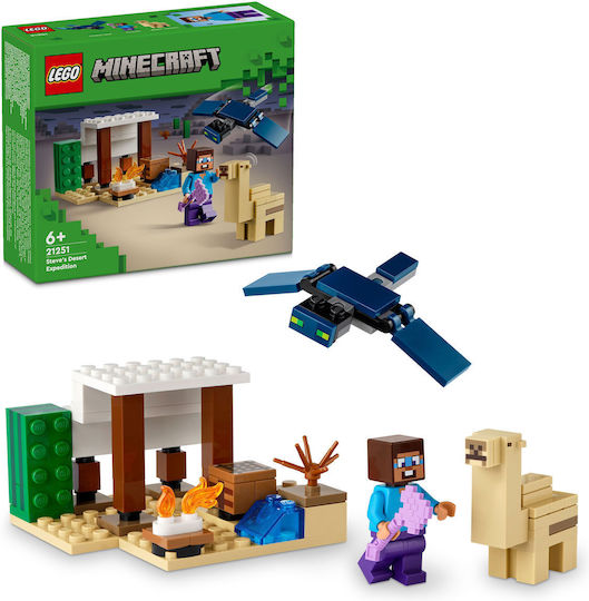LEGO Minecraft Steve's Desert Expedition for Ages 6+