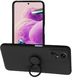 Forcell Back Cover Negrη (Redmi Note 12S)