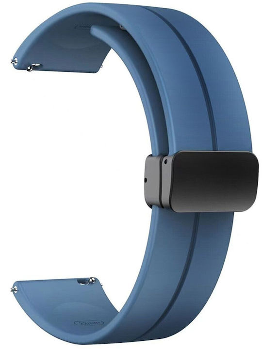 Diloy Straps Rubber Strap Light Blue 20mm