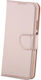 Leewello Roségold Buchen Sie Synthetisches Leder Rosa (Poco M5)