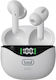 Trevi Hmp-12e40 In-ear Bluetooth Handsfree Ακουστικά με Θήκη Φόρτισης Μπεζ