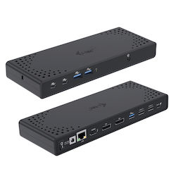 i-tec USB-C Докинг станция с HDMI/DisplayPort 4K PD Ethernet (C31TRIPLE4KDOCKPD)