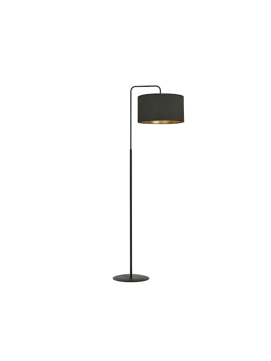 Emibig Stehlampe mit Fassung für Lampe E27 Schwarz
