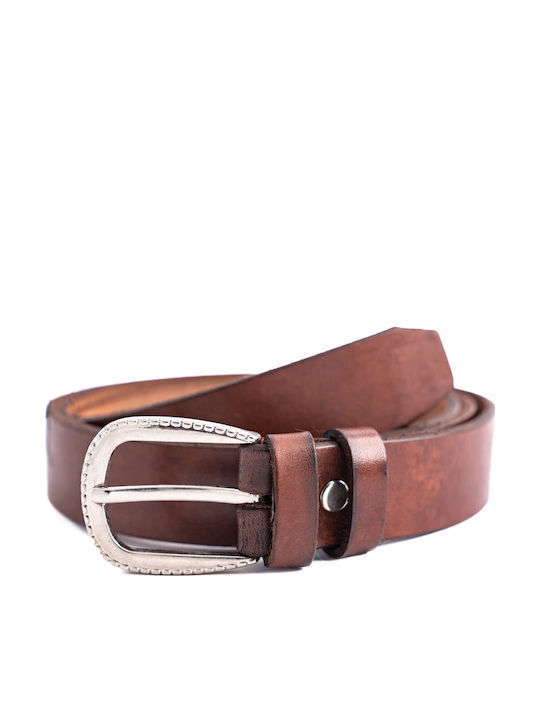 Leather Creations XK Δερμάτινη Γυναικεία Ζώνη Καφέ Leather Creations XK Δερμάτινη Γυναικεία Ζώνη Καφέ