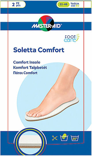 Master Aid Warming Insole Ανατομικοί Πάτοι Παπουτσιών 2τμχ