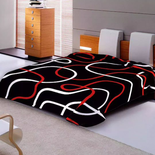 Belpla 241 Υπέρδιπλη 220x240εκ. Black
