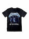 Rock Off Metallica T-shirt Μαύρο Βαμβακερό