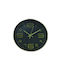 AGC Wall Clock Black