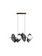 Emibig Pendant Chandelier Rail Black