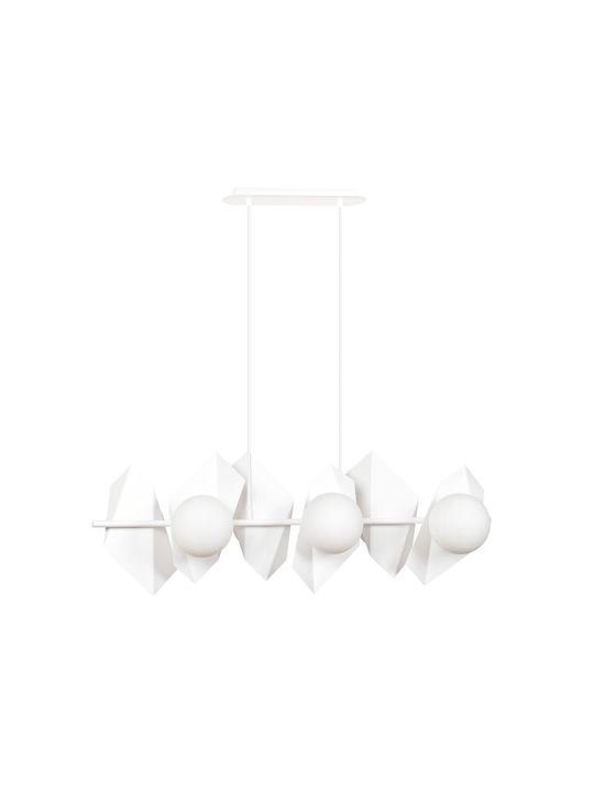 Emibig Pendant Chandelier Rail White