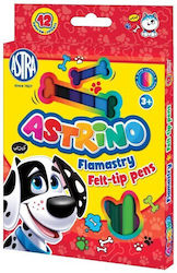 Astra Drawing Markers Set 12 Colours Astra Drawing Markers Set 12 Colours