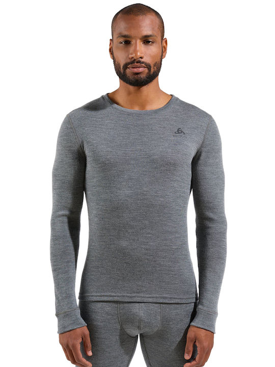 Odlo Long Sleeve Sweater Grey.