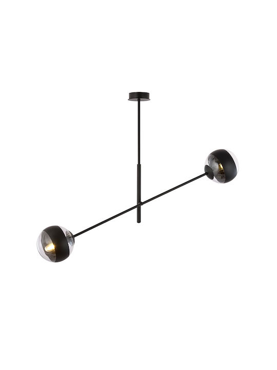 Emibig Pendant Light Two-Light Black